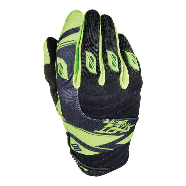 Shot Contact Claw Neon Green Adult Gloves