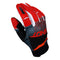 Shot Aerolite Optica Grey/Red Adult Gloves