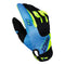Shot Contact Infinite Blue/Neon Yellow Adult Gloves