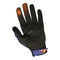 Shot Aerolite Delta Blue/Neon Orange Adult Gloves