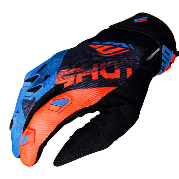 Shot Devo Ultimate Blue/Neon Orange Adult Gloves