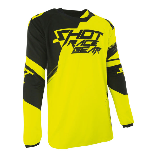 Shot Contact Claw Yellow Adults MX Jersey