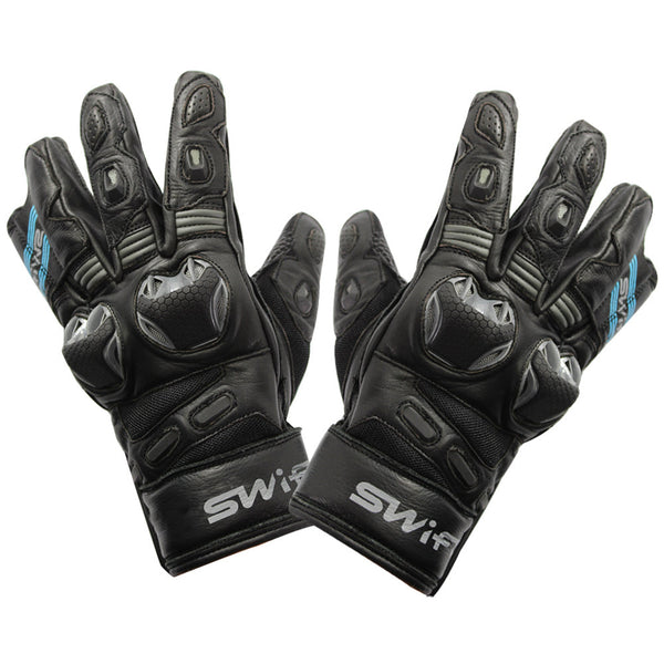 Swift S4 Leather Road Glove - Black