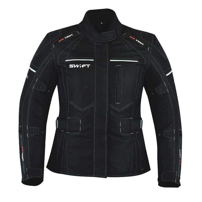 Swift S1 Textile Road Jacket Black - Main Image