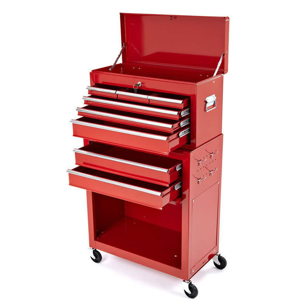 BikeTek Rolling Tool Cabinet With Top Chest